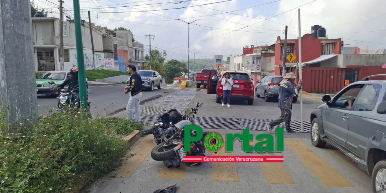 Accidente de tránsito en la avenida Camino Antiguo al Sumidero