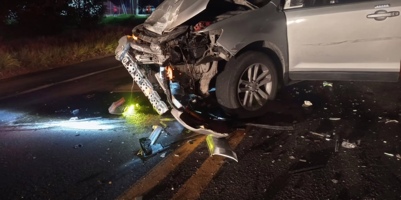 Accidente de tránsito a la altura de Piletas