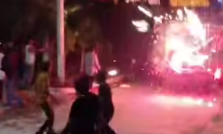 Explosión de tanque de gas por pirotecnia deja varios heridos en Misantla