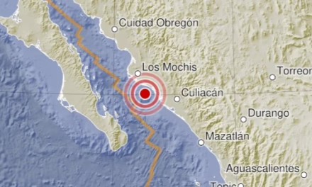 Sismo preliminar de magnitud 6.2 en el Golfo de California