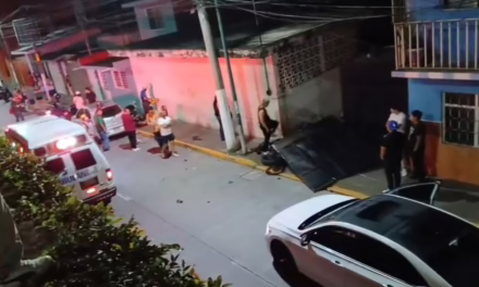 Accidente de tránsito durante la madrugada, un motociclista perdió la vida en Xalapa