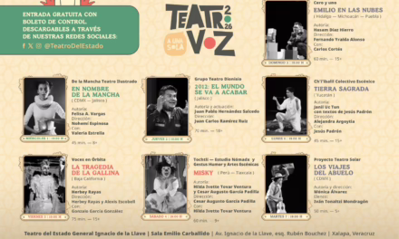 Inicia el XXI Festival de Monólogos Teatro A Una Sola Voz
