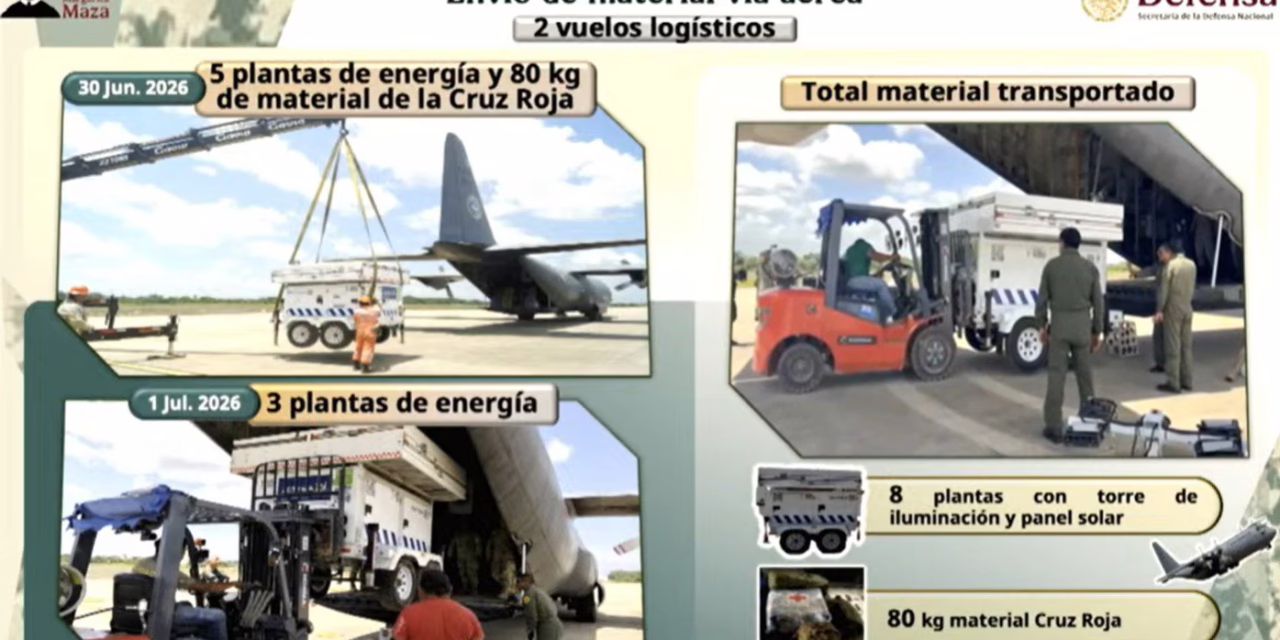 Envía México más de 71 toneladas de ayuda humanitaria a Venezuela