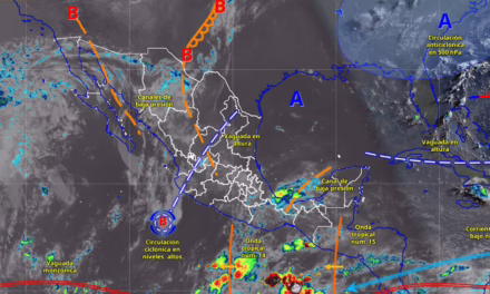 SE PRONOSTICAN LLUVIAS PUNTUALES MUY FUERTES EN ZONAS DE CHIHUAHUA, DURANGO, SINALOA Y GUERRERO