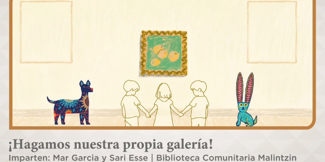 Invita SECVER al público infantil a crear su propia galería artística