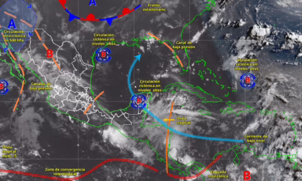 LLUVIAS PUNTUALES INTENSAS EN NAYARIT, JALISCO, COLIMA, MICHOACÁN, OAXACA Y CHIAPAS