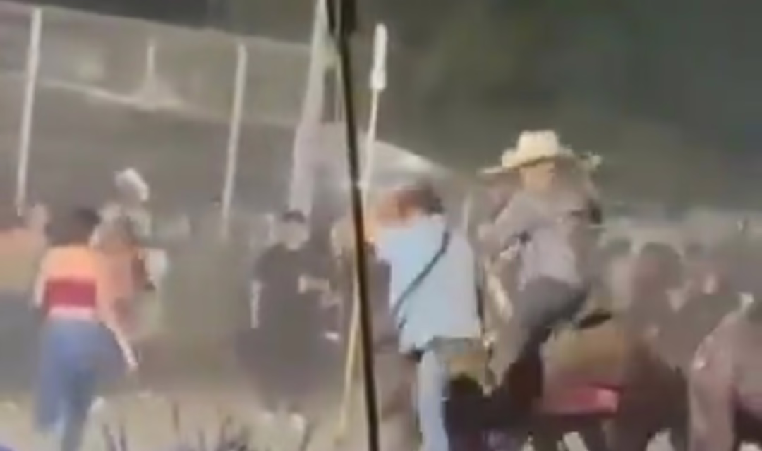 Video: Pelea a machetazos entre jinetes obligó a suspender la fiesta de la virgen en Sinaloa
