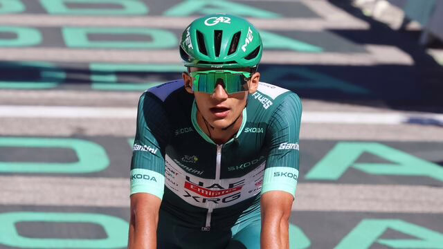Isaac del Toro continúa en la octava posición general del Tour de Francia
