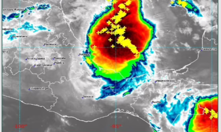SE PRONOSTICAN LLUVIAS PUNTUALES INTENSAS EN ZONAS DE JALISCO, VERACRUZ Y TABASCO