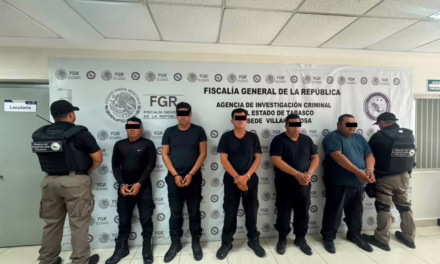 Detiene FGR a seis policías estatales en Tabasco