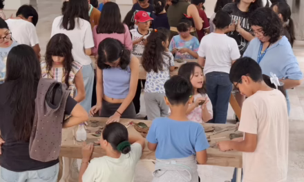 SEV acerca a niñas y niños al arte de la alfarería