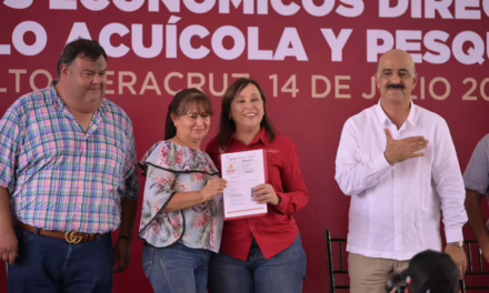 La confianza se devuelve con apoyos directos a pescadores: Rocío Nahle