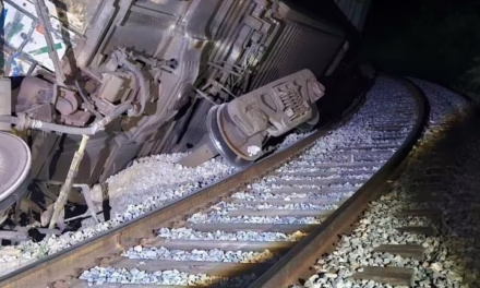 Convoy del Tren Interoceánico se descarrila en Oaxaca; no hay víctimas