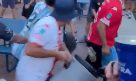 Video:Incidentes entre aficionados de argentinas en Atlanta