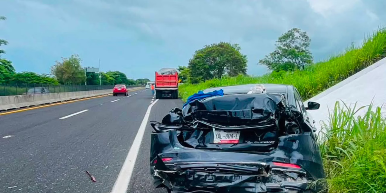 Accidente en la Xalapa-Veracruz deja varios lesionados a la altura de Cardel