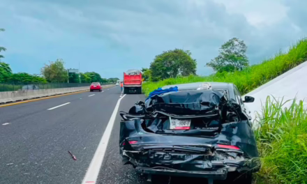 Accidente en la Xalapa-Veracruz deja varios lesionados a la altura de Cardel