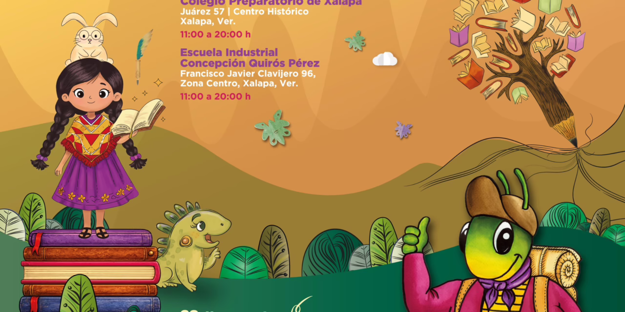 FNLIyJ, la gran fiesta literaria para niñas, niños y jóvenes, del 24 de julio al 02 de agosto