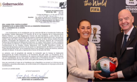 CLAUDIA SHEINBAUM VIAJARÁ A ESTADOS UNIDOS PARA LA FINAL DEL MUNDIAL 2026