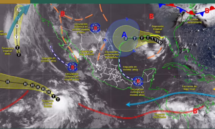 PARA HOY SE PRONOSTICAN LLUVIAS PUNTUALES INTENSAS EN REGIONES DE SONORA Y CHIHUAHUA