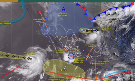 LLUVIAS PUNTUALES MUY FUERTES EN JALISCO, COLIMA, MICHOACÁN Y GUERRERO