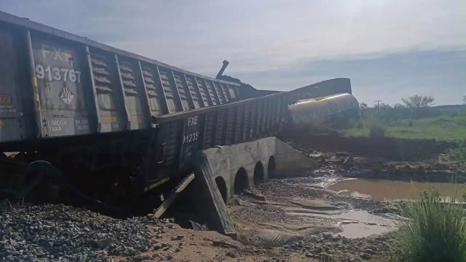 Descarrila tren de Ferromex en Naco, Sonora; reportan escurrimiento de sustancia química
