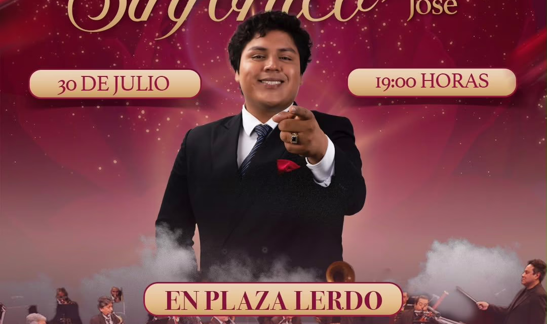 Tributo sinfónico a José José en Plaza Lerdo este Jueves Musical: SEGOB