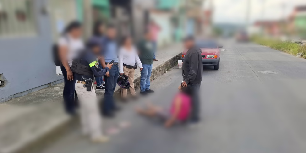 Mujer sufre convulsiones en Camino Antiguo al Sumidero