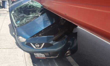 Accidente en la carretera México – Toluca, a la altura de la Alcaldía Álvaro Obregón 