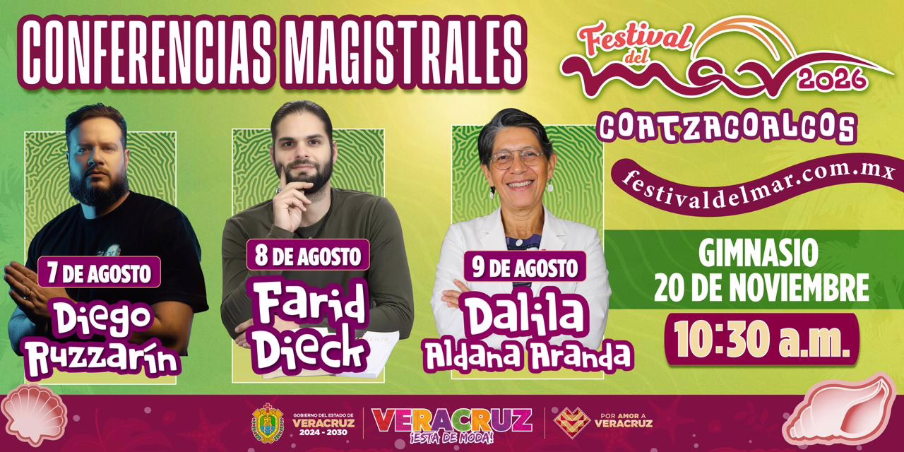 Conoce las actividades previas y la programación del Festival del Mar en Coatzacoalcos