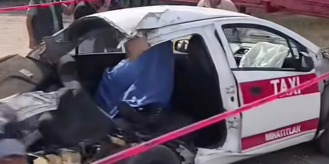 Fallece una joven que viajaba en taxi,  luego de sufrir un accidente en la carretera Coatzacoalcos-Cosoleacaque 