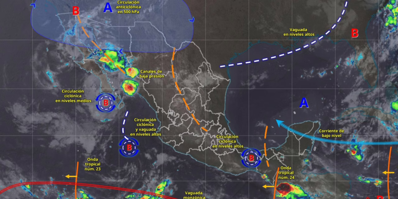 Lluvias muy fuertes y calor extremo: así estará el tiempo este martes