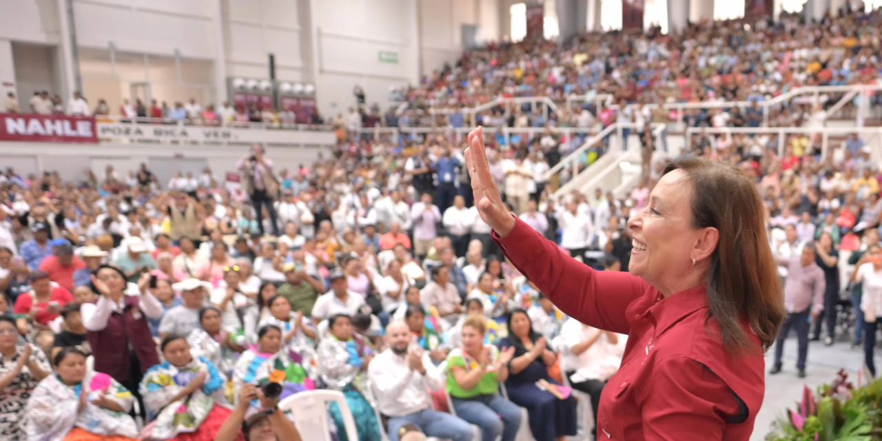 Transformación con justicia social, mil 800 personas de siete municipios reciben Apoyo a la Palabra: Rocío Nahle