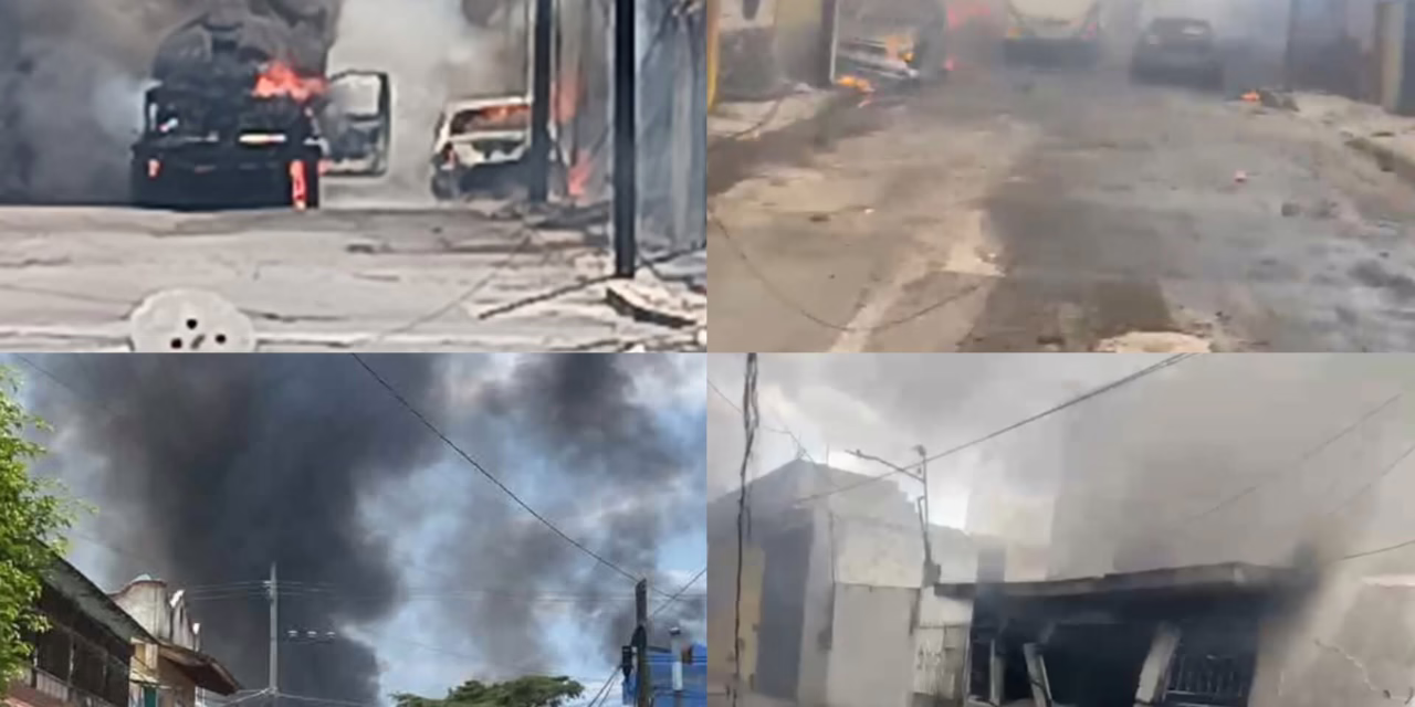 FUERTE EXPLOSIÓN DE PIPA DE GAS MOVILIZA A CUERPOS DE EMERGENCIA EN CUERNAVACA