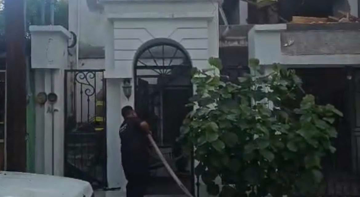 Se registra fuerte explosión en vivienda de Monterrey, Nuevo León; reportan 2 lesionados