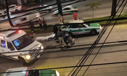 Atropellan a peatón sobre la avenida Lázaro Cárdenas, a la altura de Miguel Alemán