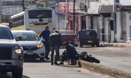 Accidente de tránsito en la avenida Antonio Chedraui Caram